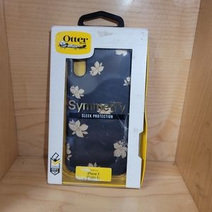 Otterbox Apple iPhone X / Xs Symmetry Phone Case - GOLD FLOWER. Never opened